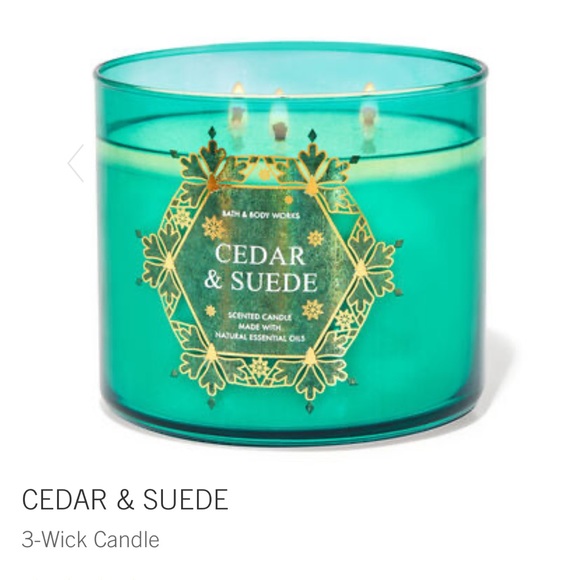 Cedar & Suede Candle Bath & Works - Picture 3 of 4